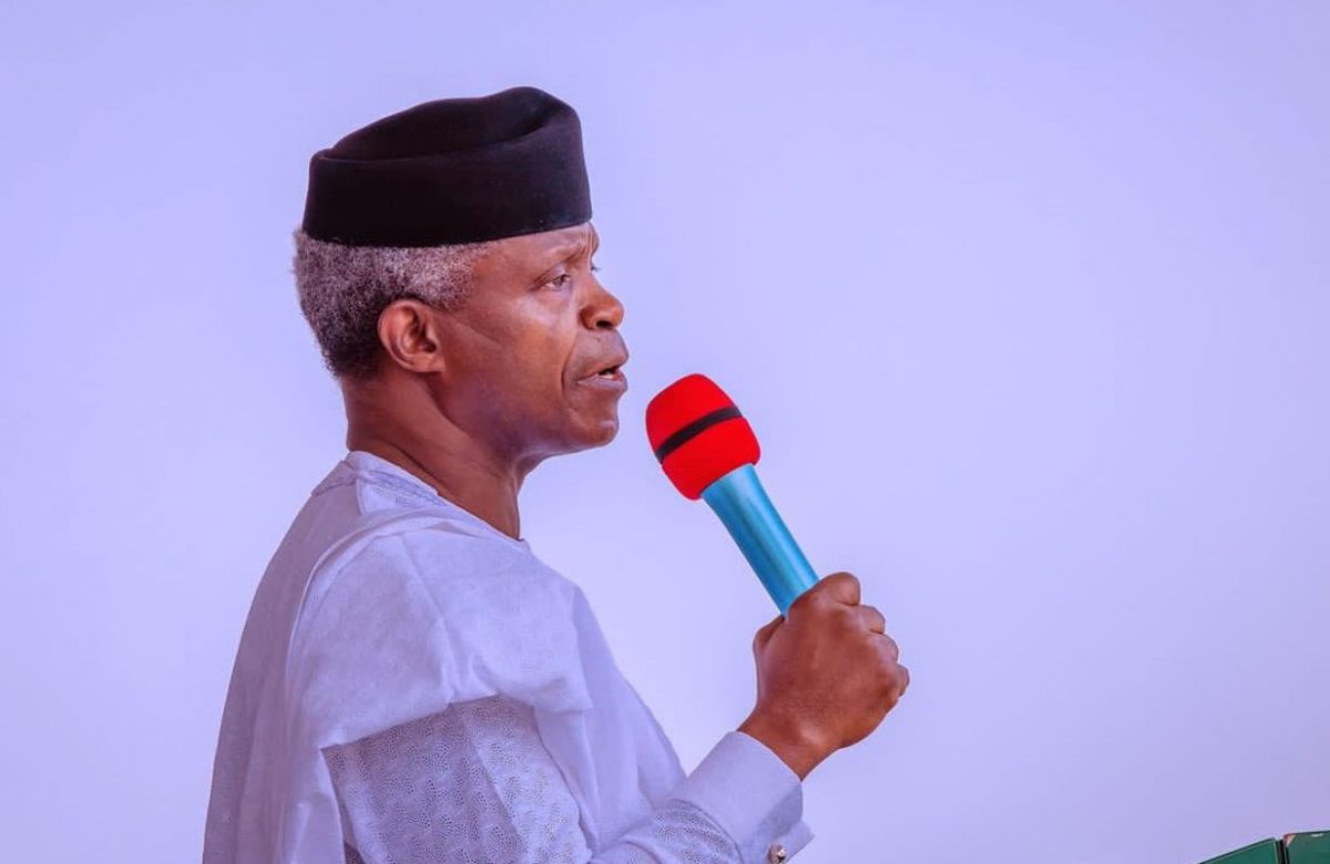 FG Commits N50bn To Position Export Oriented Businesses In Nigeria: Osinbajo