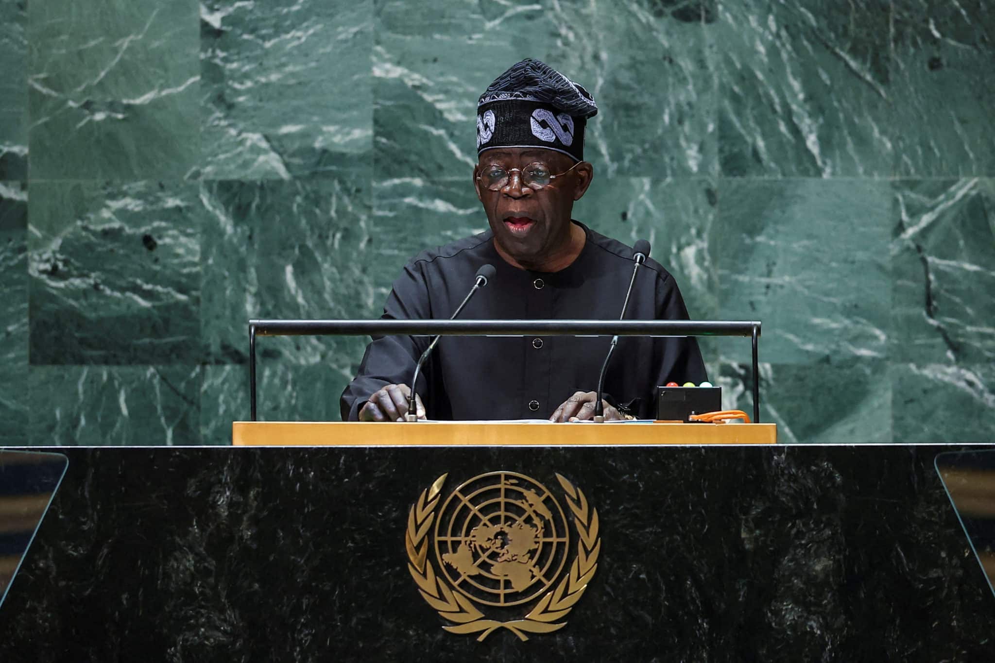Help curb exploitation of Africa’s resources; Tinubu urges UN