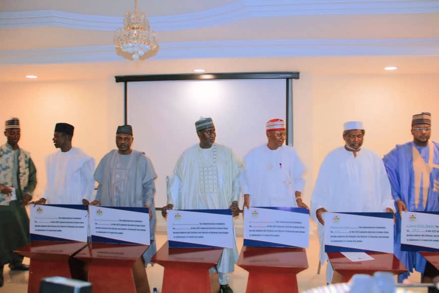 KANO STATE GOVERNOR SIGNS LANDMARK PUBLIC HEALTH EMERGENCY LAW, OWNS UP TO PROMISE TO PRIORITIZE HEALTH SECURITY DURING CAMPAIGNS